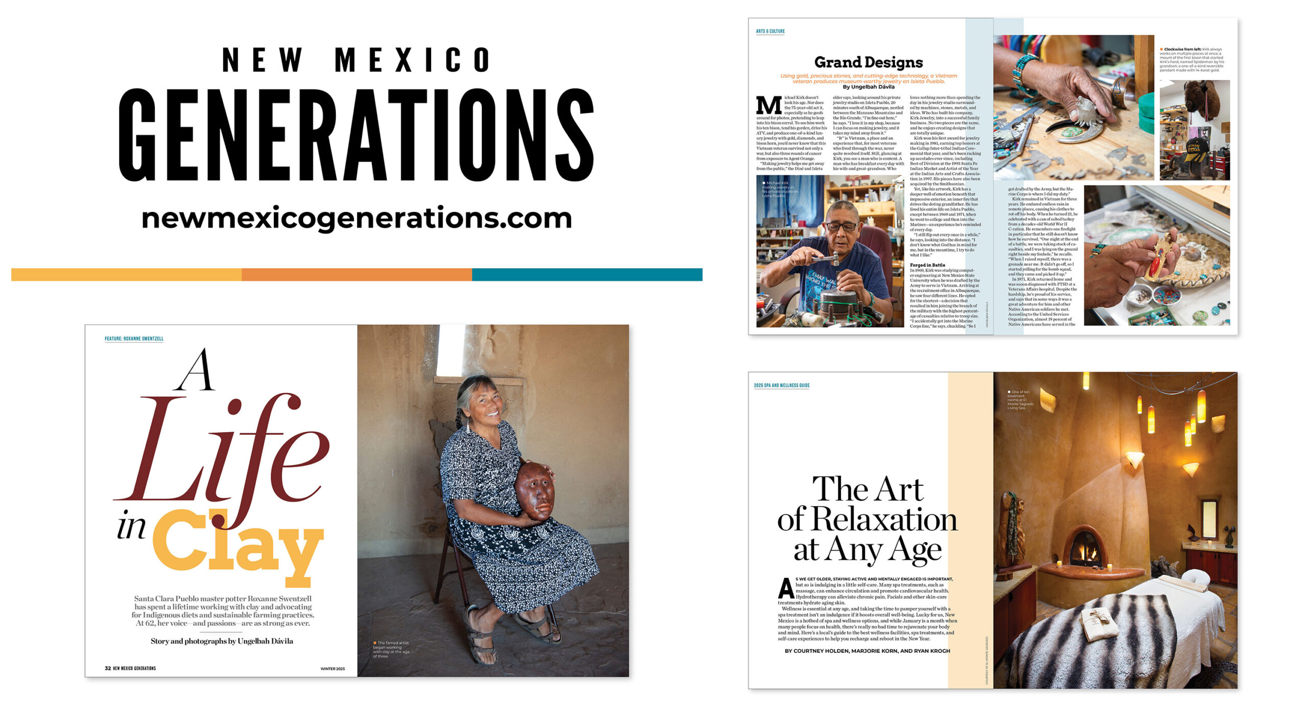 NM Generations Magazine a magazine for healthy aging in New Mexico